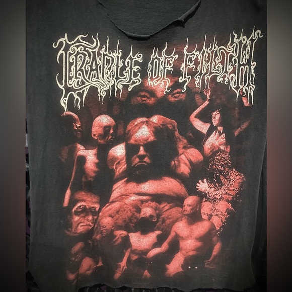 1999 Cradle of Filth “From the Cradle to Enslave” LEGENDARY PRINT OG blu… - Picture 1 of 5